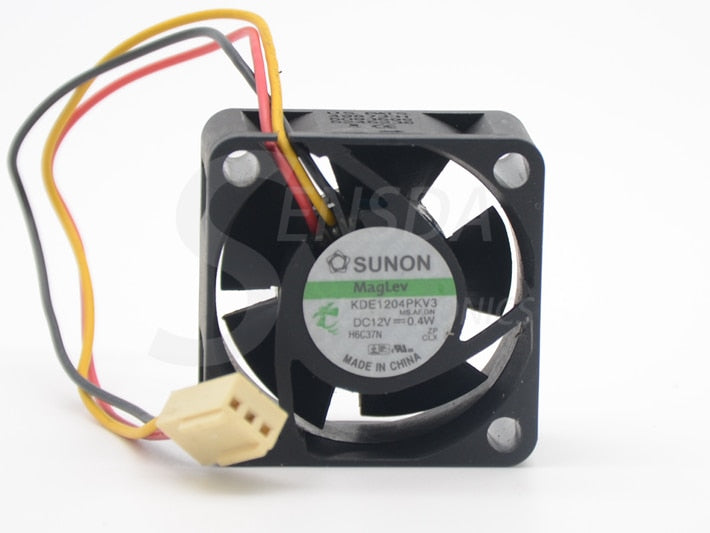SUNON KDE1204PKV3 40x40x20mm 12V DC Axial Cooling Fan