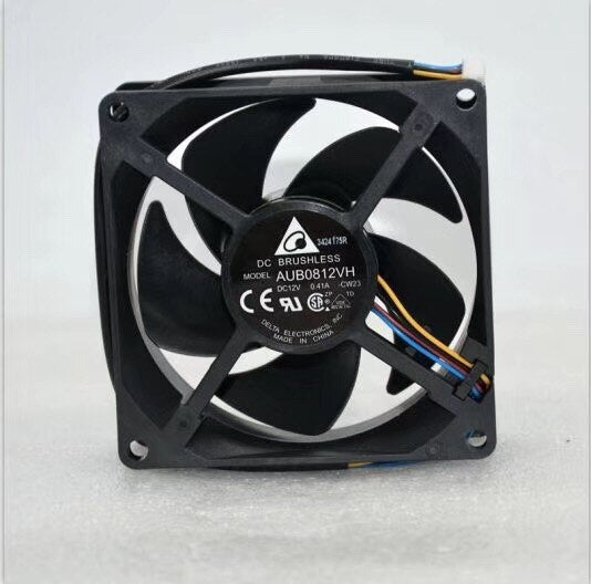 Delta AUB0812VH 80x80x25mm 12V DC 0.41A Axial Cooling Fan