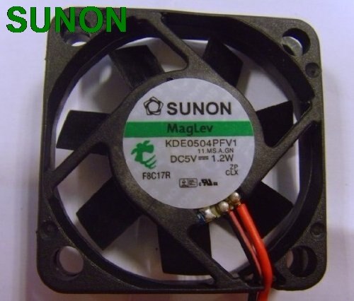 SUNON KDE0504PFV1 40x40x10mm 5V DC Axial Cooling Fan