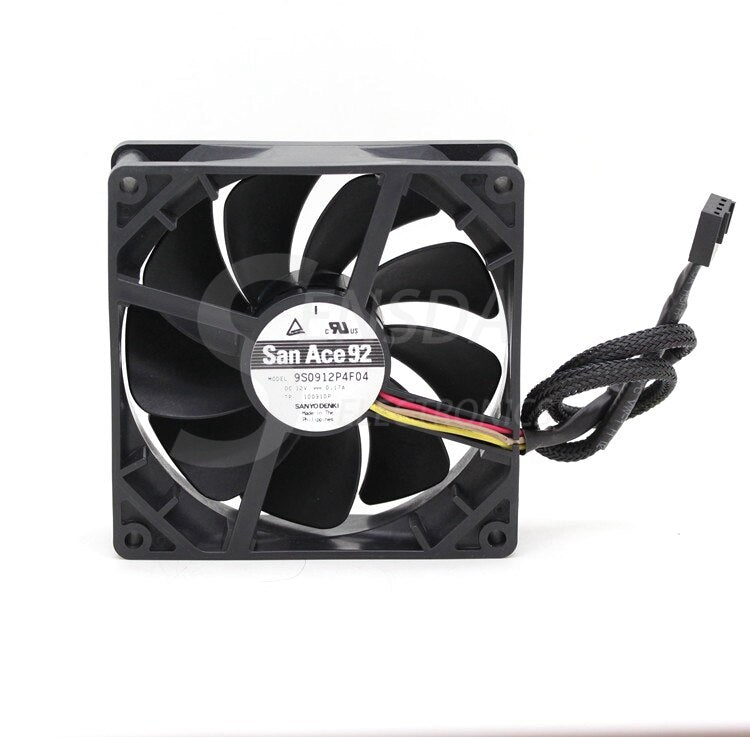 Sanyo 9S0912P4F04 9225 PWM Fan First high-end Gamers Server Inverter Cooling Cooler
