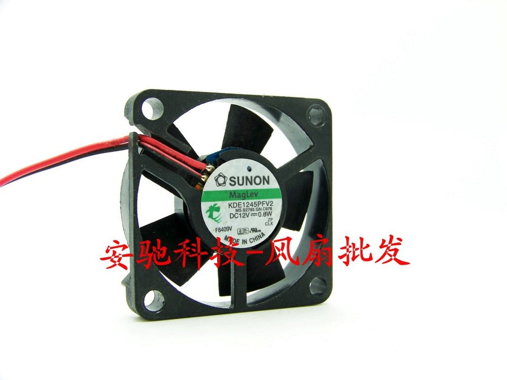 SUNON KDE1245PFV2 45x45x10mm 12V DC Axial Cooling Fan
