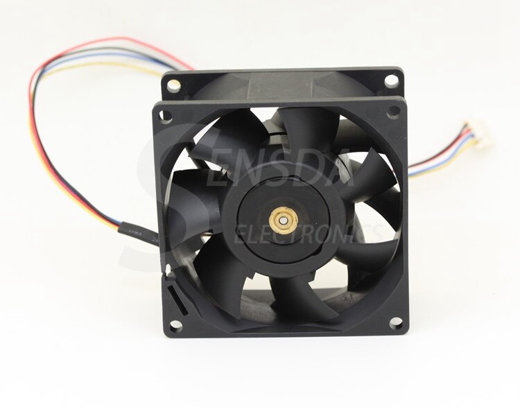Delta FFB0812SHE 80x80x38mm 12V DC 0.87A 3-Wire Axial Cooling Fan