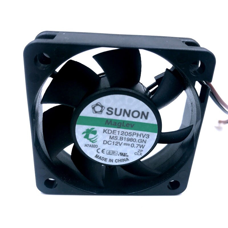 SUNON SUNON 50x50x15mm 12V DC 2-Wire Axial Cooling Fan