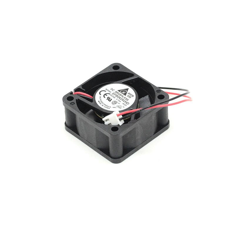 Delta EFB0424VHD 40x40x20mm 24V DC 0.09A 2-Wire DC Axial Fan