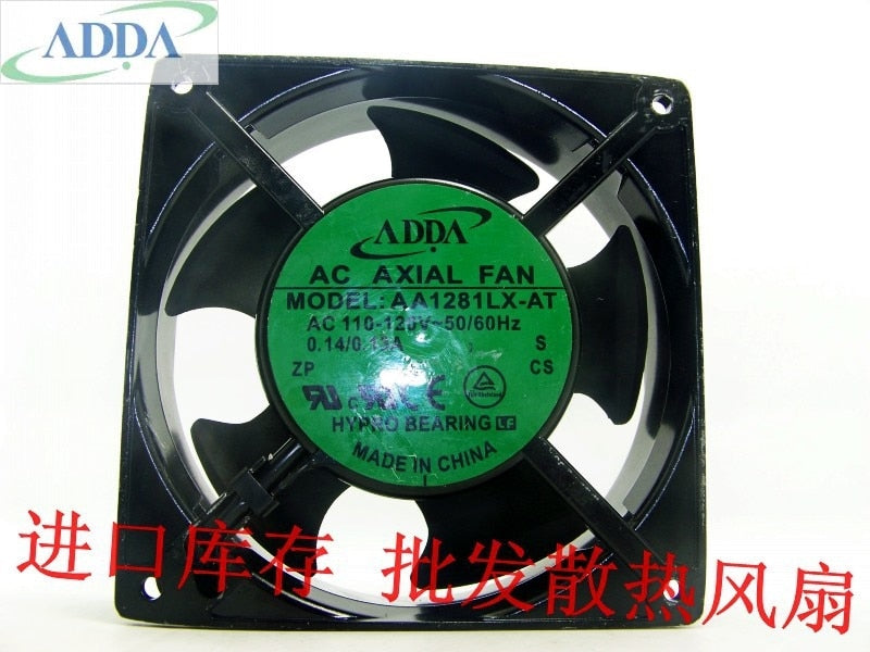 ADDA AA1281LX-AT 115V AC Industrial Cooling Fan