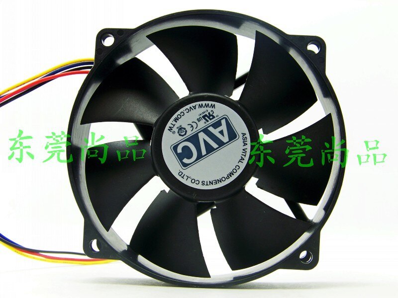 AVC DS09225R12HP207 92x92x25mm 12V DC 0.41A Axial Cooling Fan