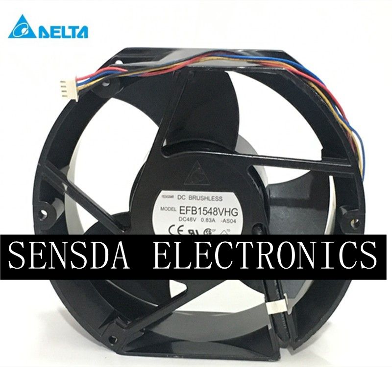 Delta EFB1548VHG 172x172x51mm 48V DC 0.83A Axial Cooling Fan