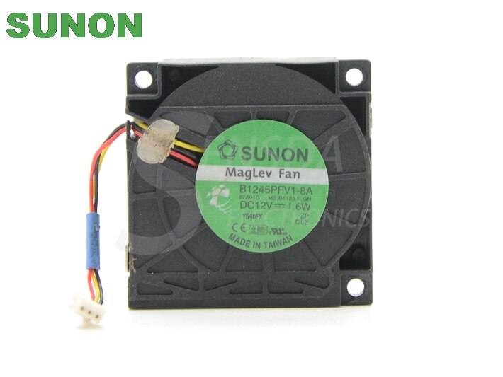 SUNON B1245PFV1-8A 45x45x10mm 12V DC Axial Cooling Fan
