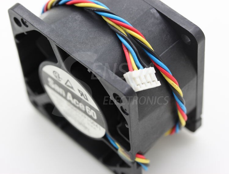 Sanyo Denki 9G0612P1G041 60x60x25mm 12V DC 1.54A Axial Cooling Fan