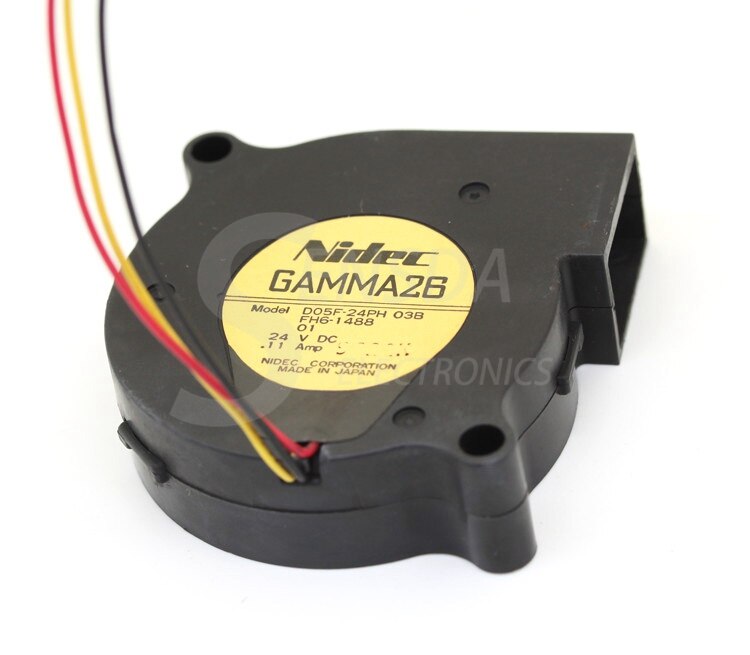 Nidec GAMMA26 50x50x15mm 24V DC Industrial Cooling Fan