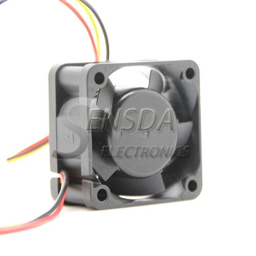 Sanyo Denki 109P0424H6D14 40x40x20mm 24V DC 0.07A 3-Wire Axial Cooling Fan