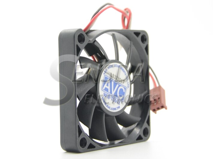 AVC F6010B12HS 60x60x10mm 12V DC 0.19A Axial Cooling Fan