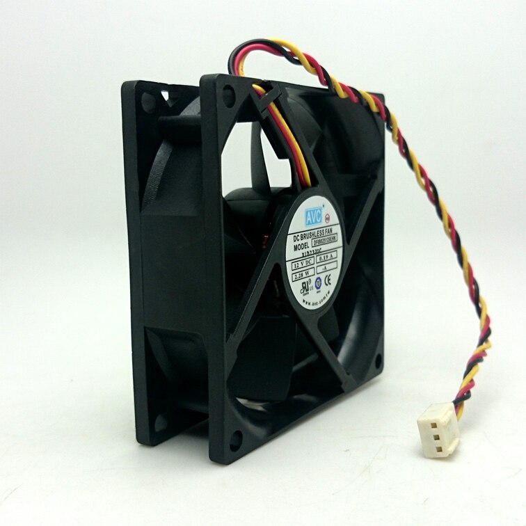 AVC DF0802512SEHN 80x80x25mm Axial Cooling Fan