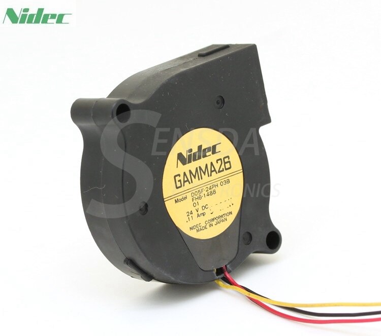 Nidec GAMMA26 50x50x15mm 24V DC Industrial Cooling Fan