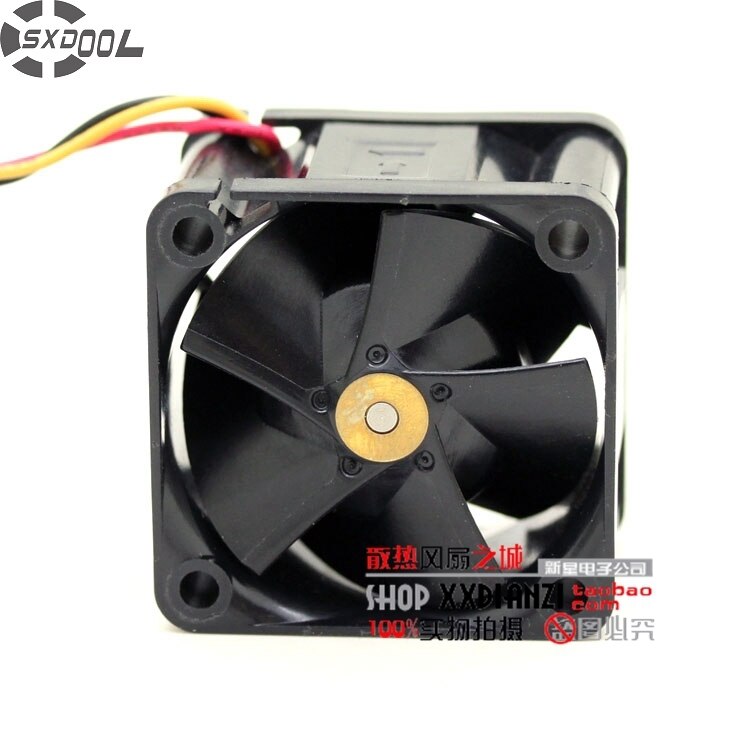 Protechnic 40x40x28mm 12V DC 0.40A 3-Wire Axial Cooling Fan