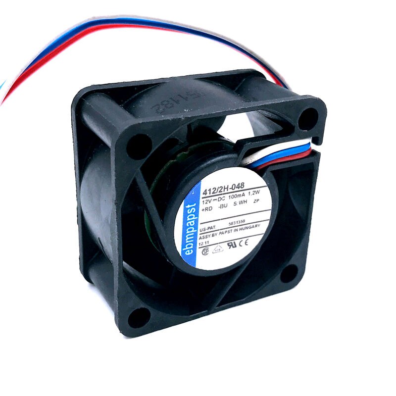 ebm-papst 412/2H-048 12V DC 40x40x20mm Brushless Cooling Fan