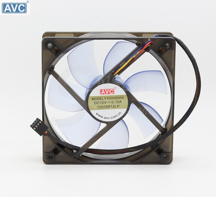 AVC FX00000454 12V DC 120x120x25mm Heatsink Fan 0.1A 4-pin