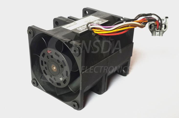 Sanyo Denki 9CR0612P0G04 60x60x76mm 12V DC 4.7A Axial Cooling Fan
