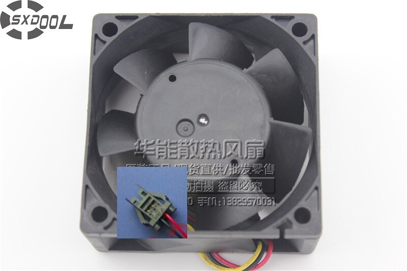 Melco Technorex 60x60x25mm 24V DC 0.1A Axial Cooling Fan