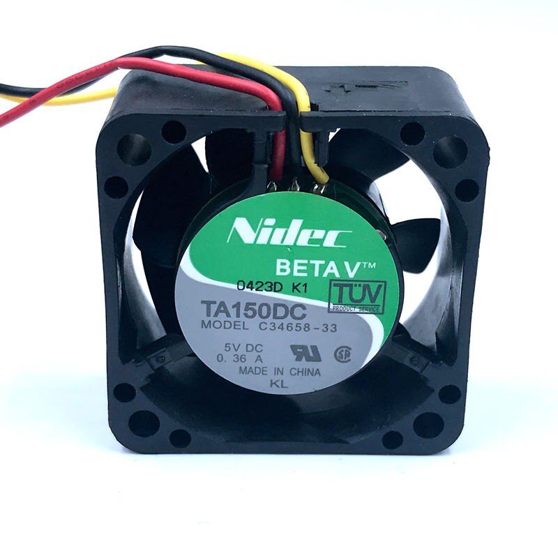 Nidec TA150DC 40x40x20mm 5V DC 0.36A Axial Cooling Fan