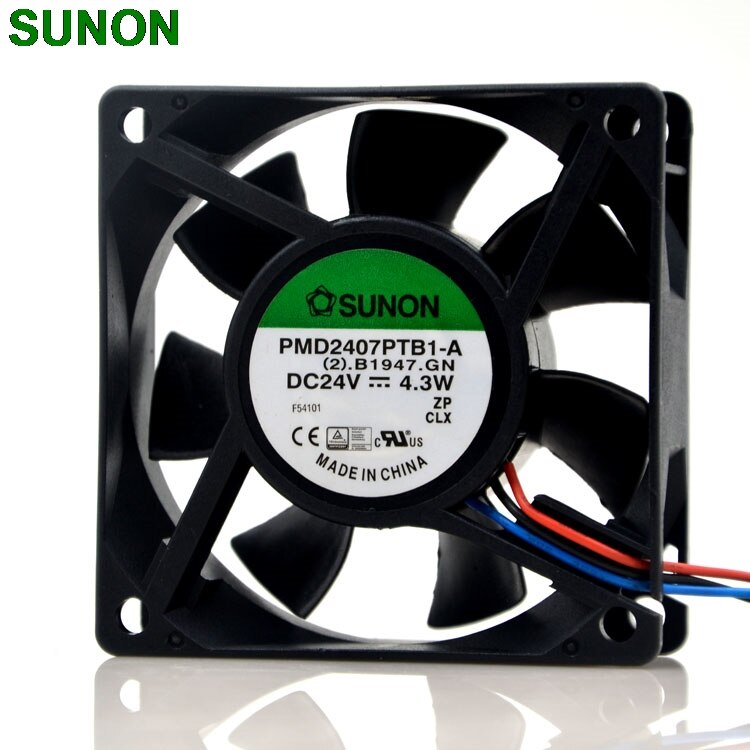 SUNON PMD2407PTB1-A 70x70x25mm 24V DC Axial Cooling Fan