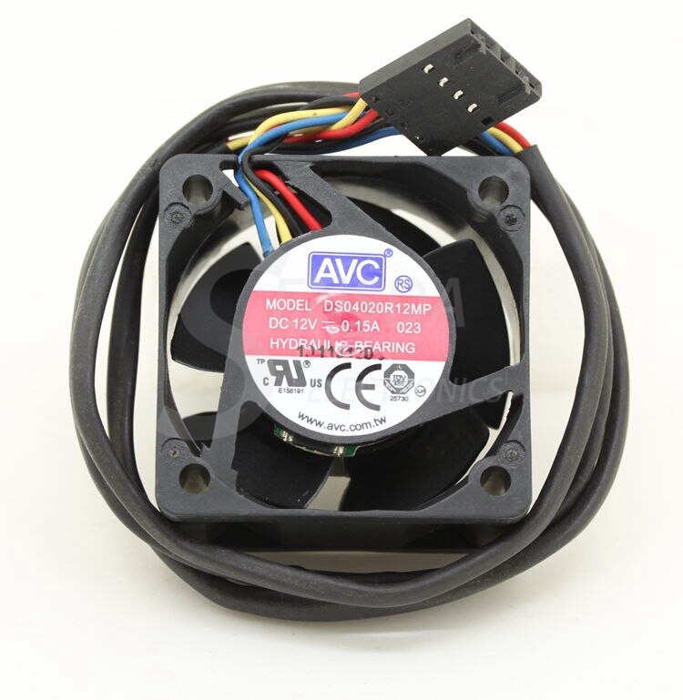 AVC DS04020R12MP 40x40x20mm 12V DC 0.15A Axial Cooling Fan