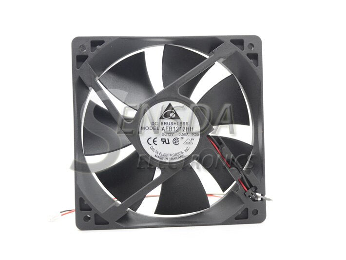 Delta AFB1212HH 120x120x25mm 12V DC 0.5A Axial Cooling Fan
