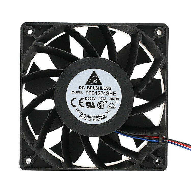 Delta FFB1224SHE 120x120x38mm Axial Cooling Fan