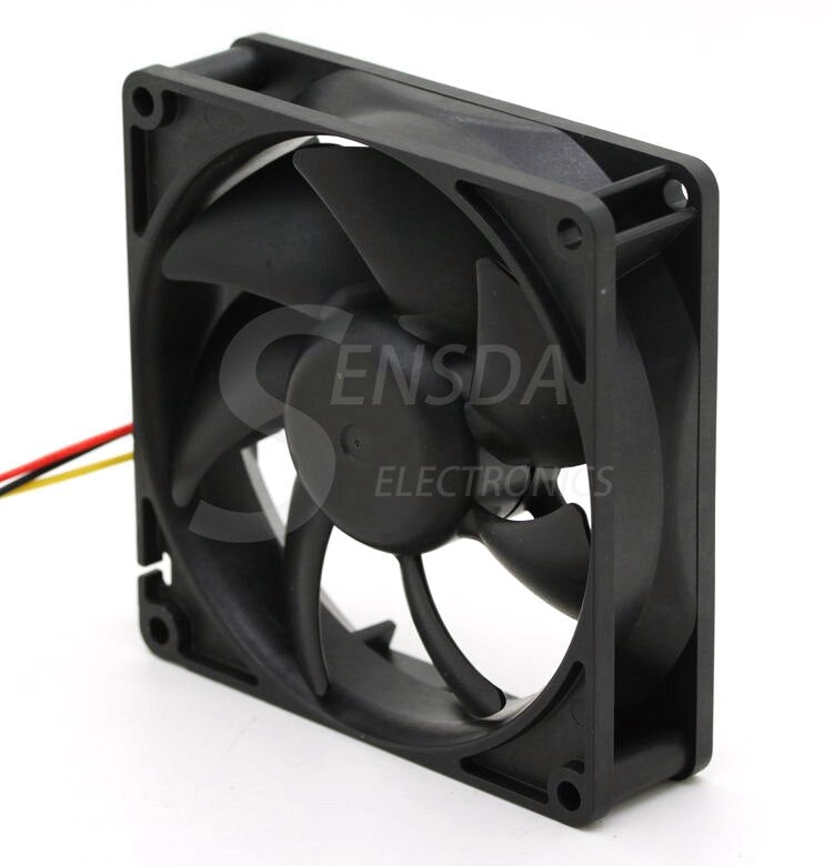 Sanyo Denki 9A0912F404 92x92x25mm 12V DC 9A Axial Cooling Fan