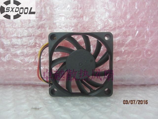 Y.S.Tech FD1261107B-2F 12V DC 60x60x10mm Brushless Cooling Fan