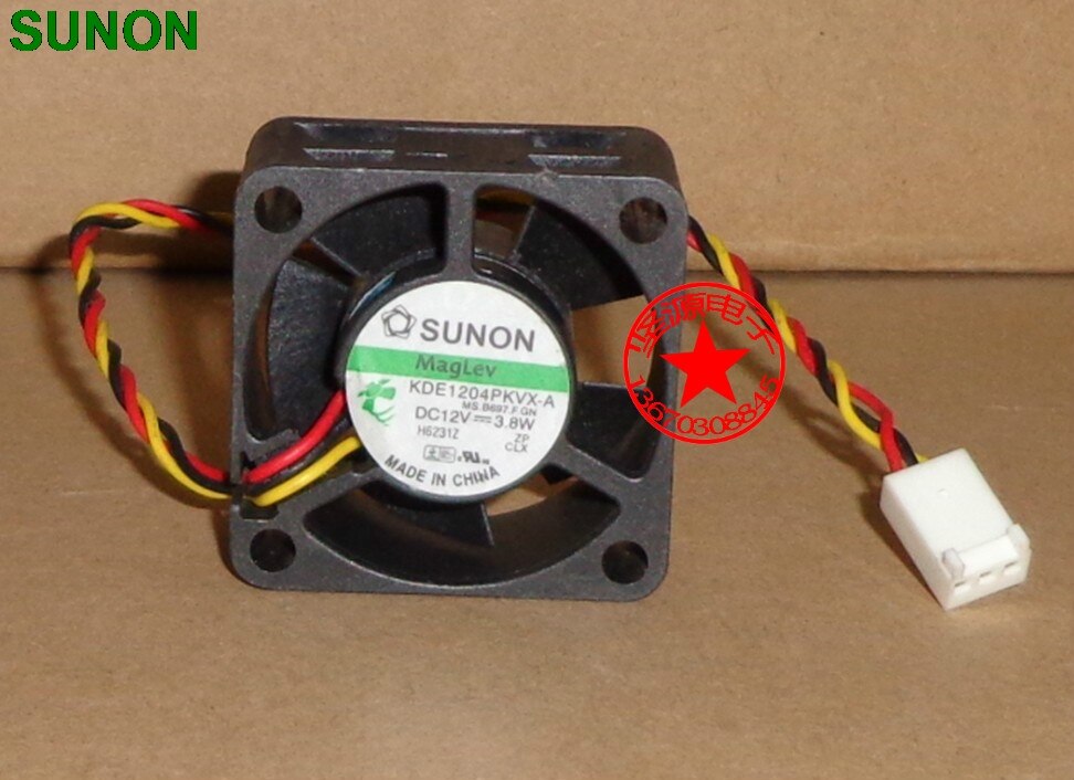 SUNON KDE1204PKVX-A 40x40x20mm 12V DC Axial Cooling Fan