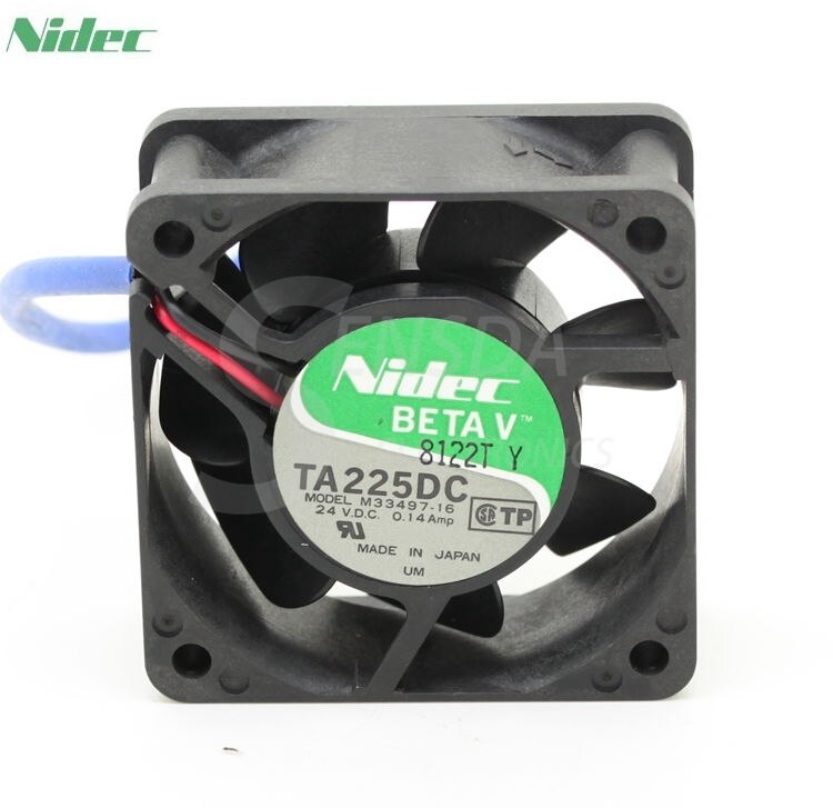 Nidec TA225DC 33x33x49mm 24V DC 0.14A Axial Cooling Fan