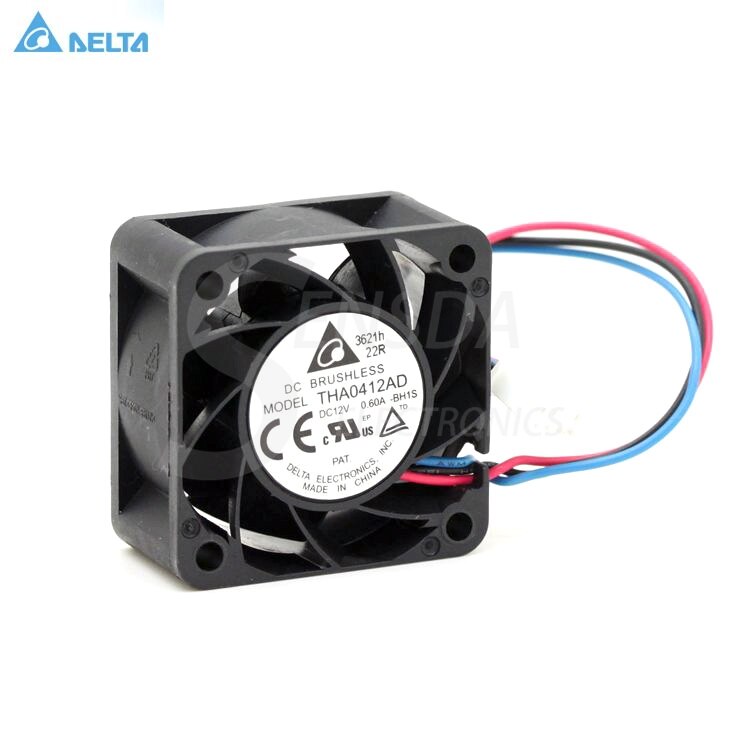 Delta THA0412AD 40x40x20mm 12V DC 0.60A Axial Cooling Fan