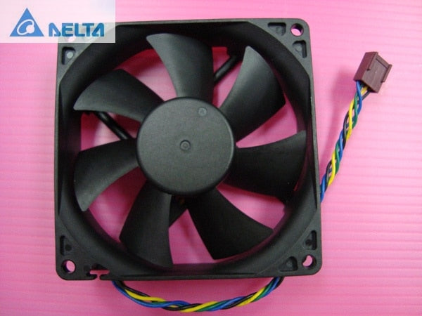 Delta PV902512PSPF 92x92x25mm 12V DC 0.4A 4-Wire Axial Cooling Fan