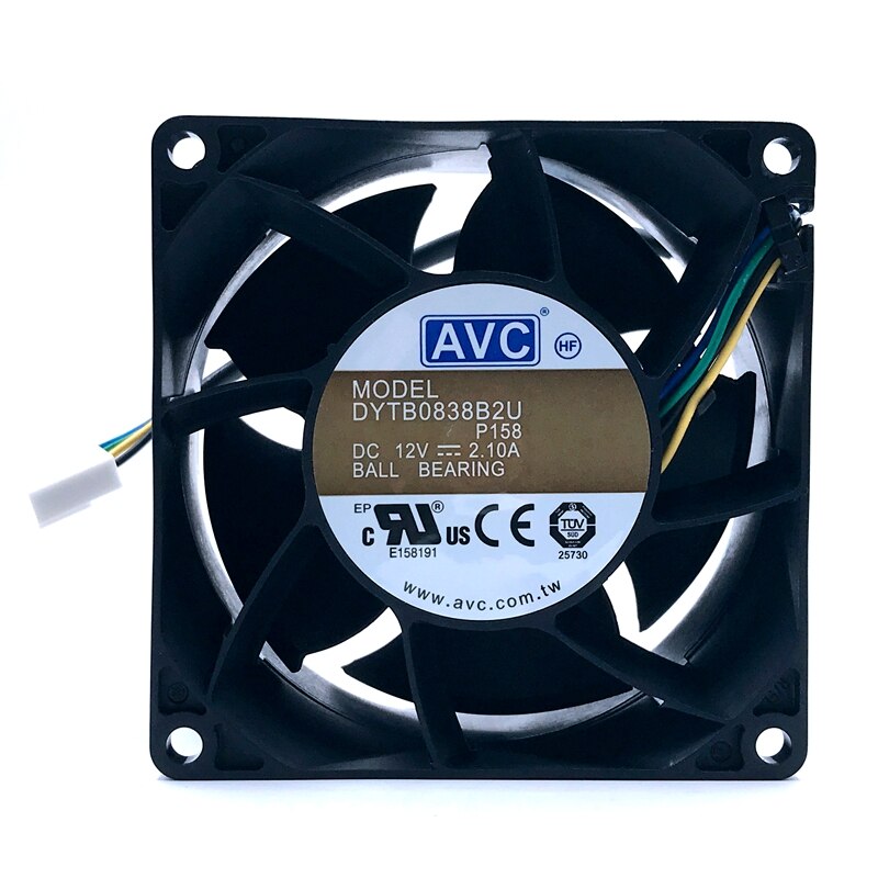DYTB0838B2U 80x80x38mm 2.1A Axial Cooling Fan