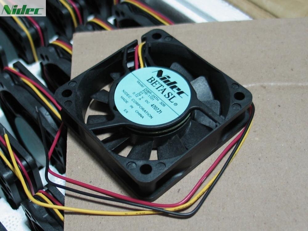 Nidec D06R-24TH 60x60x15mm 24V DC 0.12A Axial Cooling Fan