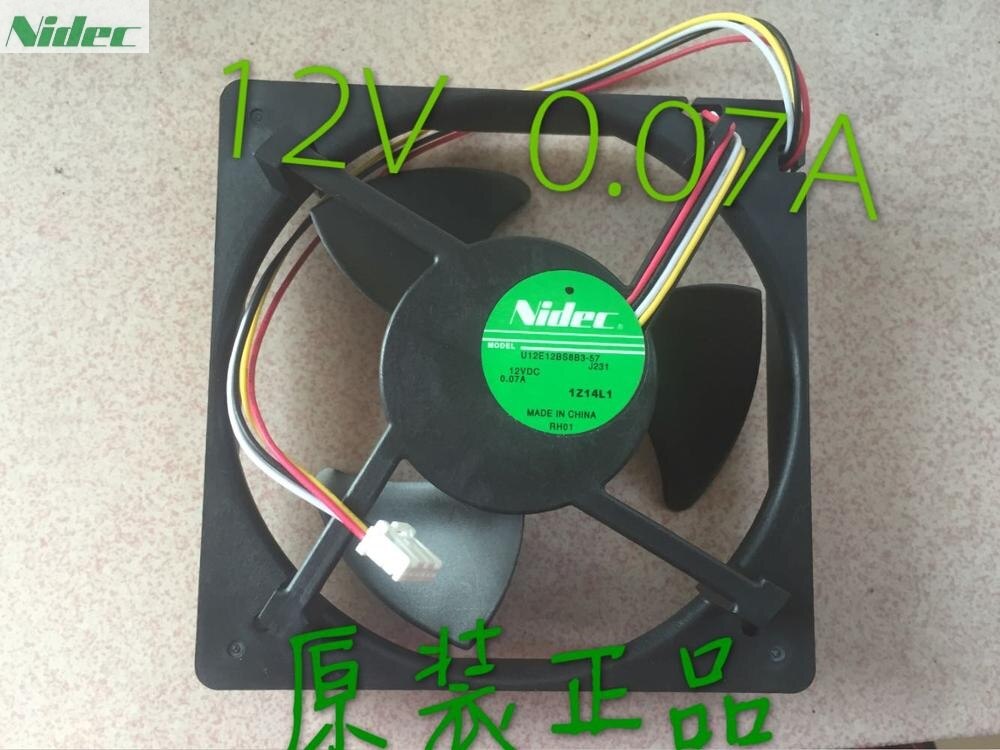 Nidec NIDEC 125x125x35mm 12V DC 0.06A Axial Cooling Fan
