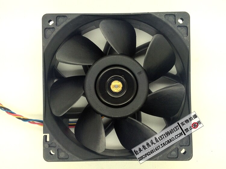 Delta QFR1212GHE 120x120x38mm 12V DC 2.70A Axial Cooling Fan