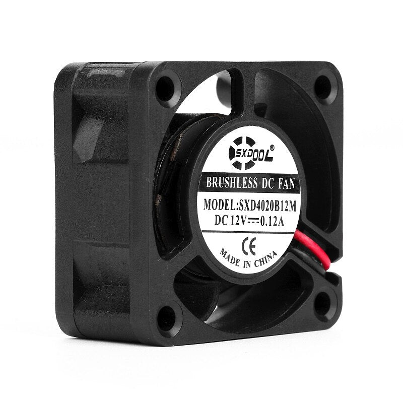 SXDOOL SXD4020B12M 12V DC 40x40x20mm Brushless Cooling Fan