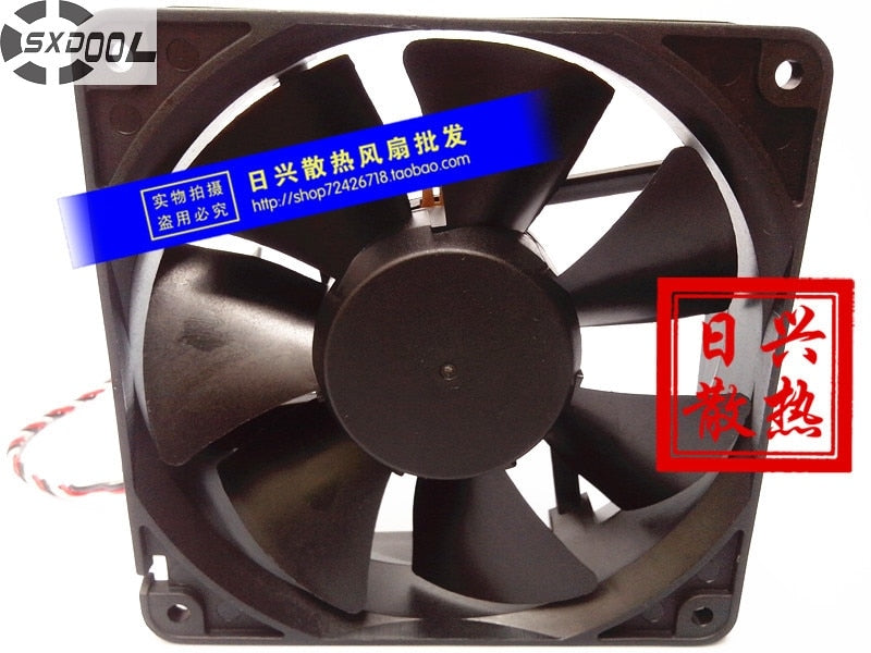 JMC / DaTech 1238-12HBTA 120x120x38mm 12V DC 1.50A 3-Wire DC Axial Fan