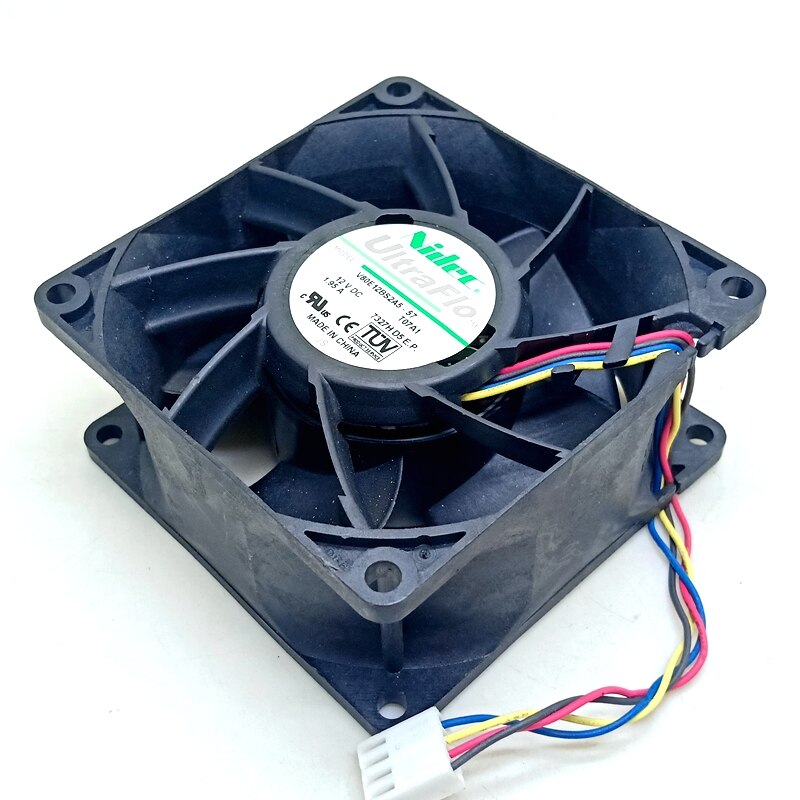 Nidec V80E12BS2A5-57 12V DC 80x80x38mm Brushless Cooling Fan