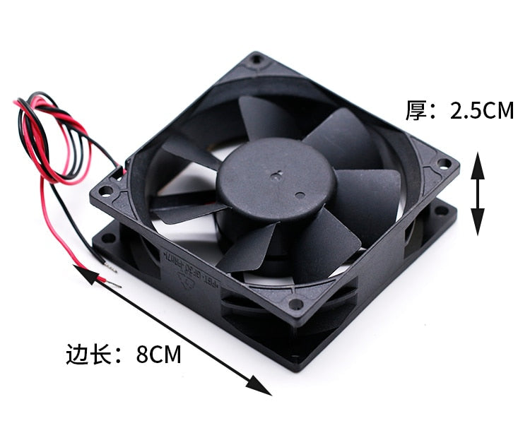 ADDA AD0812UB-A71GL 80x80x25mm 12V DC 0.45A Axial Cooling Fan