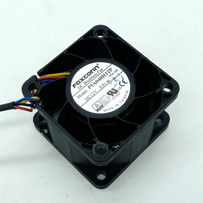 PIA040H12P 40x40x28mm 12V DC Axial Cooling Fan