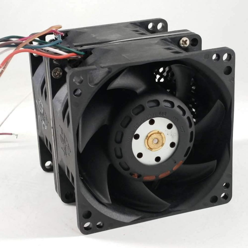AVC DFPH0880B8S 80x80x80mm 48V DC 3.96A Axial Cooling Fan