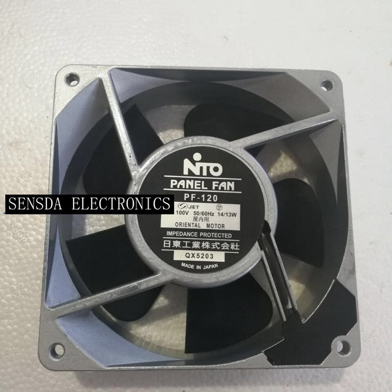 PF-120 100V 12038 120x120x38mm Axial Cooling Fan