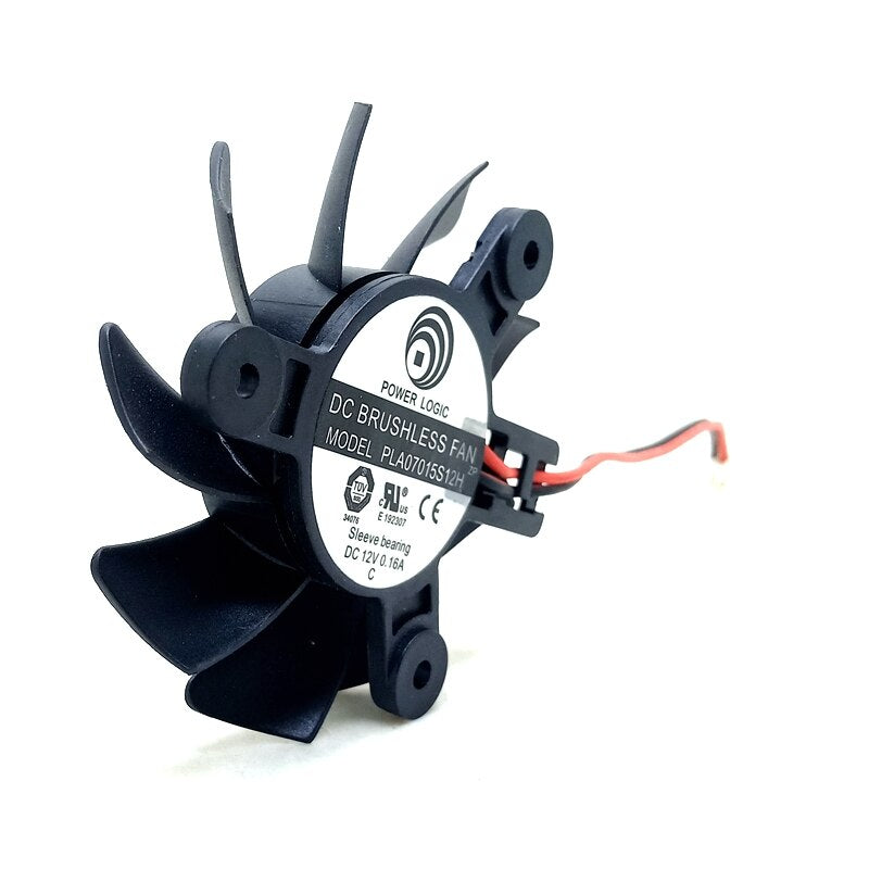 Pla07015s12h 70x70x15mm 12V DC Axial Cooling Fan