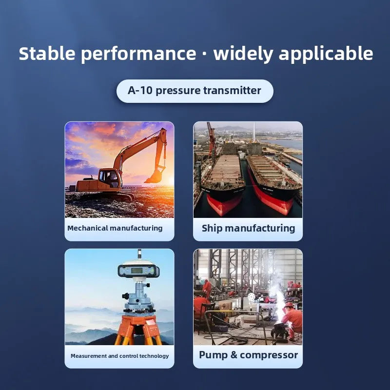 Wika A-10 Series German Oil Pressure Sensor High Precision German-made Pressure Measurement