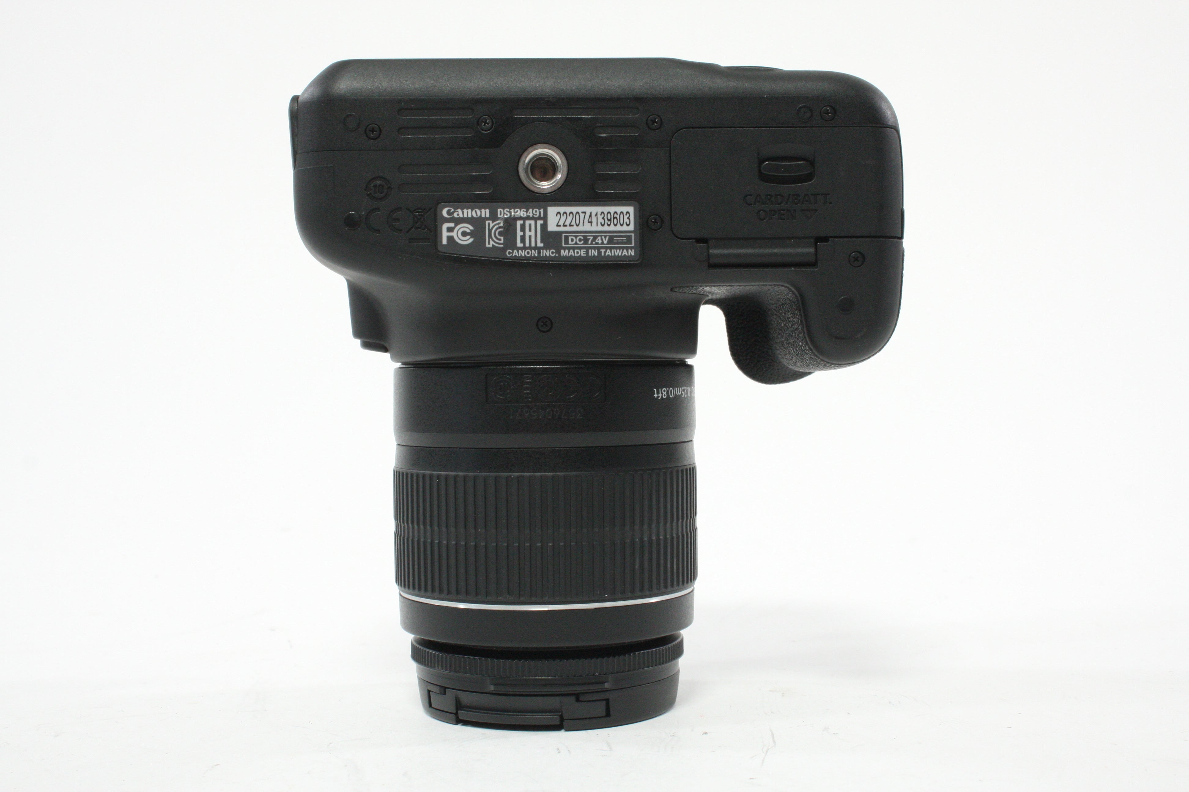 Canon Rebel T5 DSLR with 18-55mm f/3.5-5.6 IS II EF-S EF Lens w Shutter Count 2,473