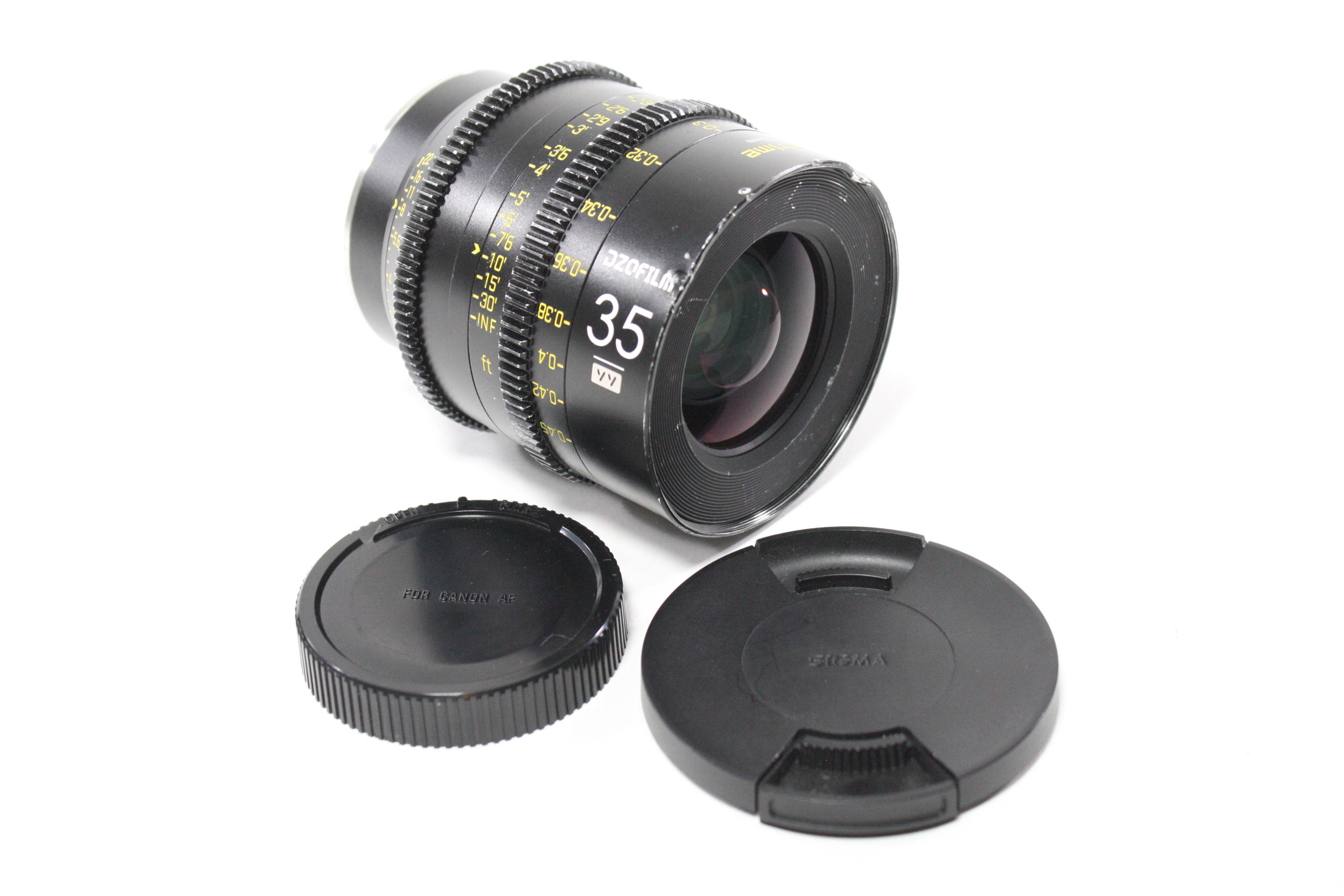 DZOFilm 35mm T/2.1 Vespid Prime Lens for Canon EF Mount AS-IS