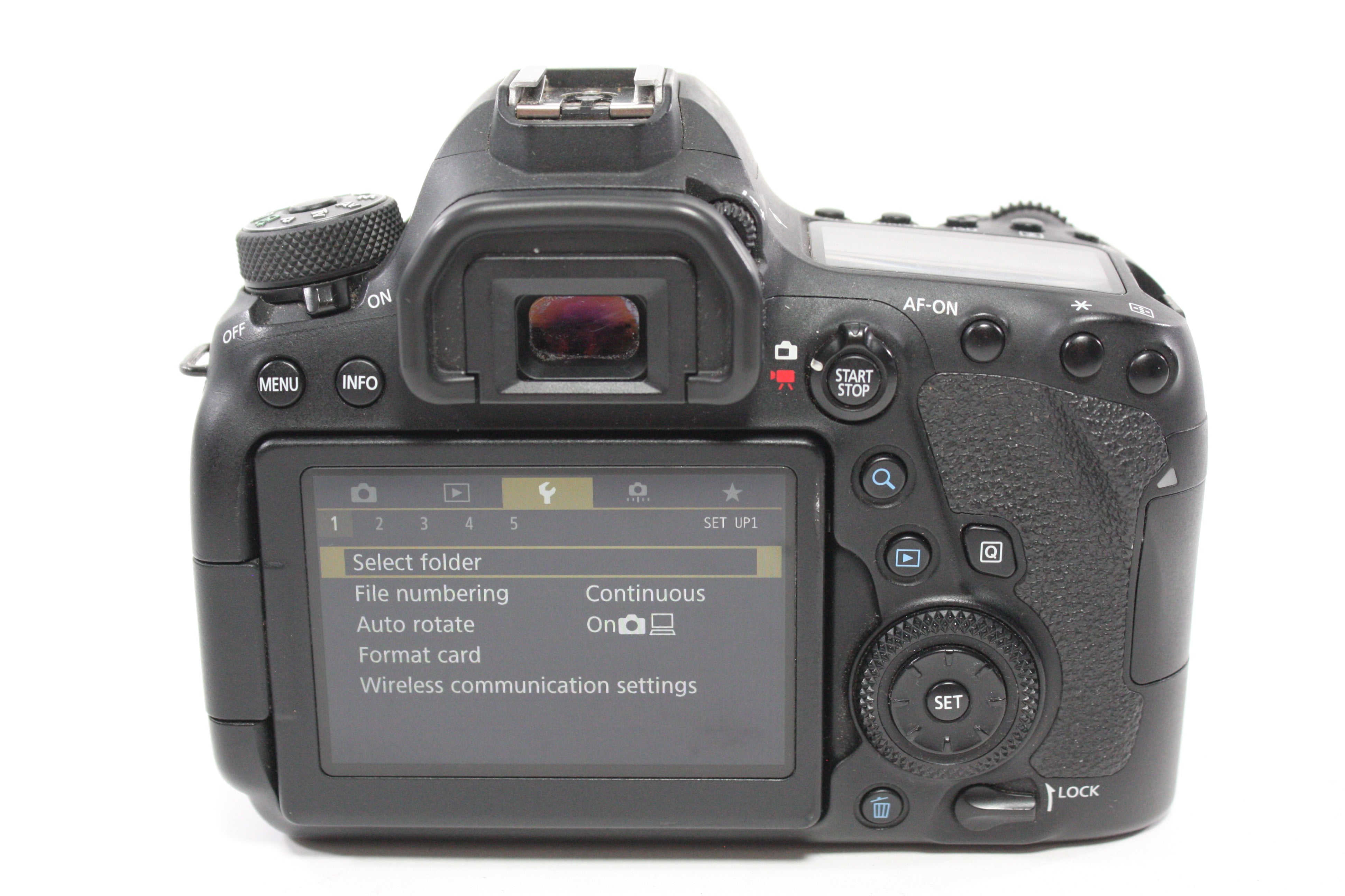 Canon 6D Mark II DSLR Camera Body with Battery Grip with Shutter Count 155,427